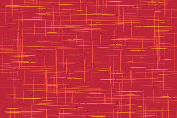 Vector pattern presents an abstract, aged, distressed red texture resembling a gritty canvas. This versatile background design is fully editable for use as a functional digital layer.