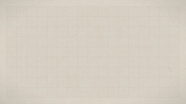 Raw Vintage White Stop Motion Blueprint Paper Background Loop