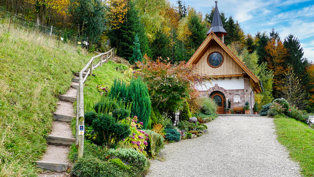 Friedenskapelle Sankt Katharina am Premiumweg - Alde Gott Geniesserpfad  in Sasbachwalden	
