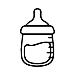 Fototapeta premium Baby bottle icon