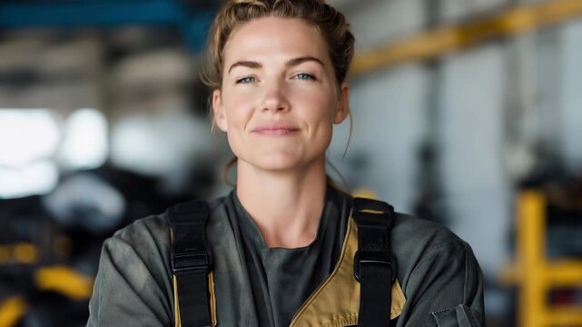 A professional work environment highlights industrial safety practices such as hazard identification, machine guarding, and emergency preparedness. cinematic color correction, natural uneven