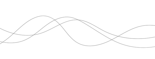 Abstract dotted wave line background illustration