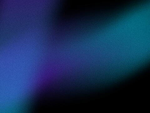 Abstrakter dunkler Blau-Violett Farbverlauf mit k&ouml;rniger Textur &ndash; moderner Gradient Hintergrund