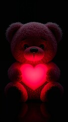 teddy bear with heart