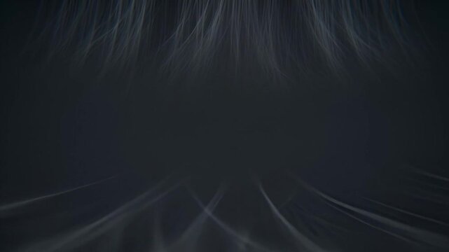 Cotton fiber overlay with slow downward drift and gentle fade
