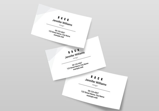 Business Card Mockup