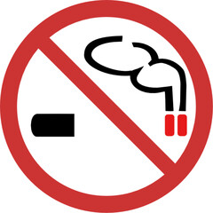 Universal No Smoking Prohibition Signage