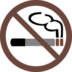 Universal No Smoking Prohibition Signage