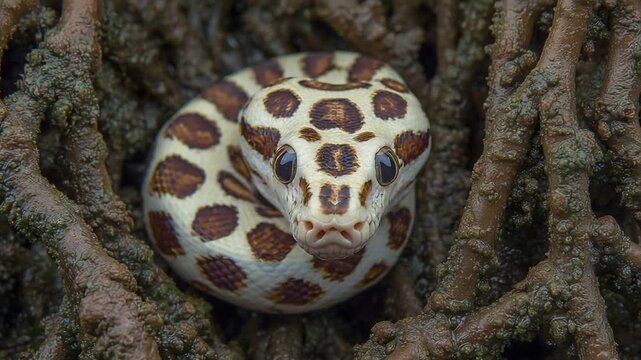 close up of a snail on a rock