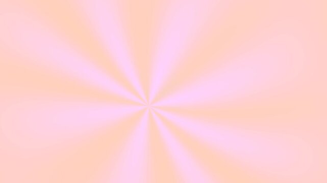 Soft Pink and Peach Radial Sunburst Abstract Background for Graphic Design