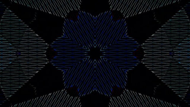 abstract lines colorful light shining  shape star Abstract background moving stripes and flashing with shining light