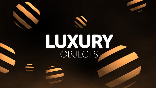 Poster Luxury 65 - Cinematic Elegant Gold Premium Film Movie Intro Trailer Fashion Branding Award Festival Gala Stylish Typography Text Animation Slideshow Presentation