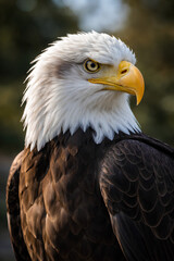 Obraz premium american bald eagle
