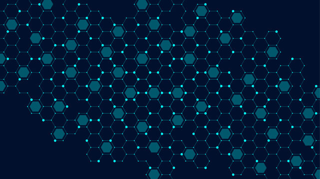 Abstract digital blockchain cube blocks concept. 3D big data cubes quantum computer technology idea. Artificial intelligence data core cubes design element