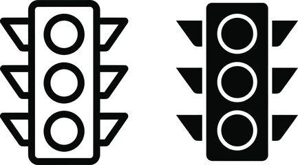 Traffic Light Icons © MDABDUS
