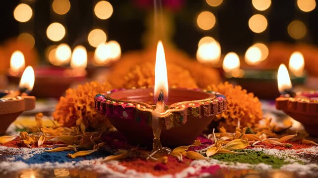 Diwali Celebration - A Festival of Lights and Joyful Traditions.