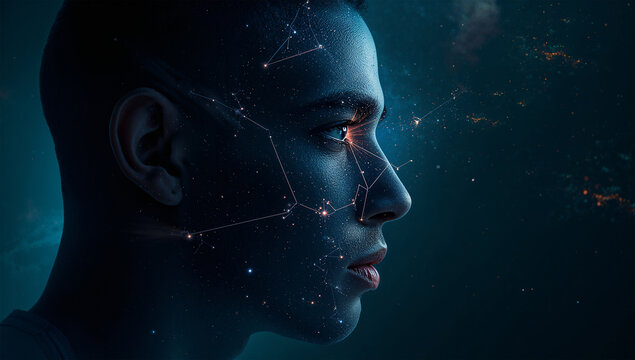 ラテンアメリカ人の男性20代を星座で構成する思考航海のメタファーAI