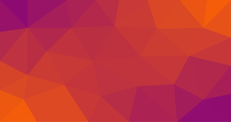 Obraz premium Abstract Low polygonal background Triangles background in Origami style with gradient