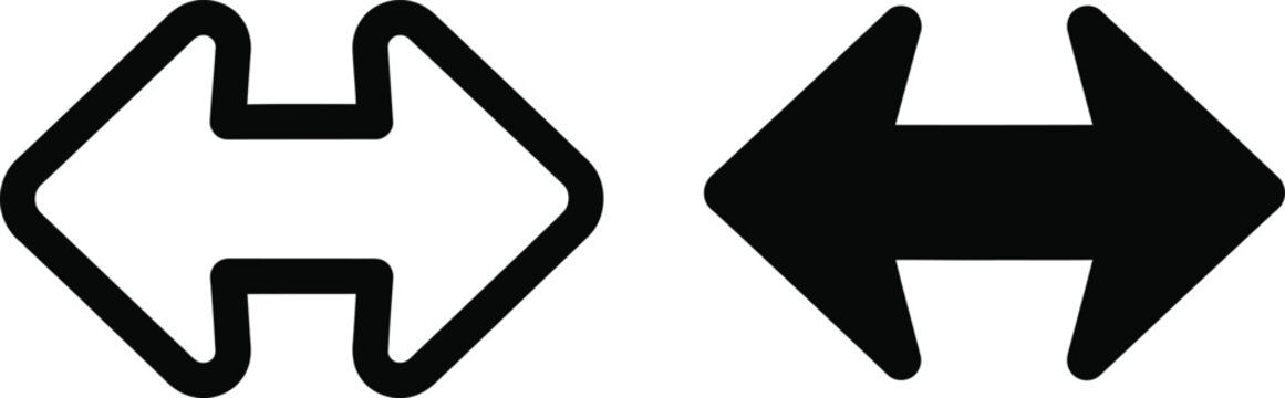 Double Sided Arrow Icons