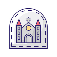 Fototapeta premium Postage Stamp Vector Icon which can easily modify or edit