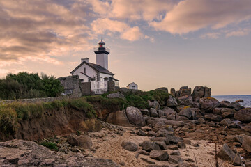 Lighthouse at sunset