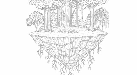 a-floating-island-with-trees-line-art.