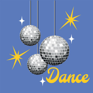 poster, illustration, vintage, dance, bunner