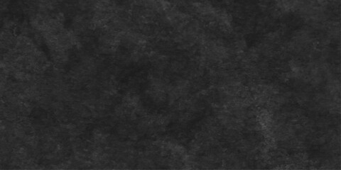 Obraz premium Abstract dark black background backdrop studio, cement concrete wall texture. Old vintage charcoal black backdrop paper with watercolor. Black Board Texture or Background.