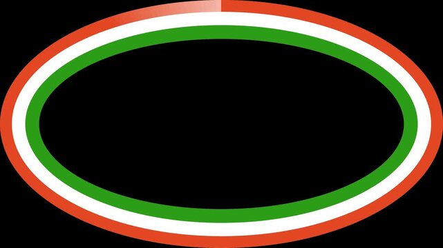 India flag colors Independence Day Republic Day background with copy space