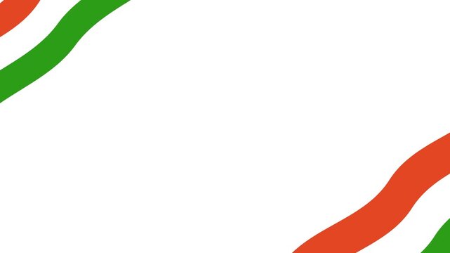 India flag colors Independence Day Republic Day background with copy space