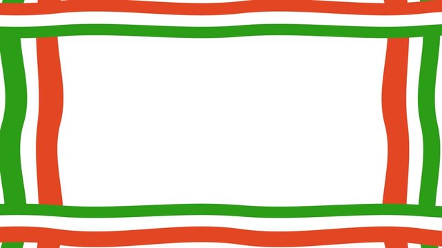 India flag colors Independence Day Republic Day background with copy space