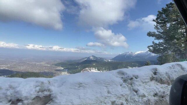 Peaceful natural landscape of Aru Valley featuring lush green meadows, pine forests, flowing rivers, and majestic Himalayan mountains near Pahalgam, Kashmir.