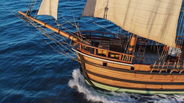 English clipper ship.