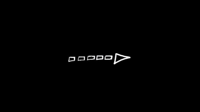 Animated arrows guiding every move.