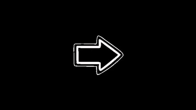 Animated arrows guiding every move.