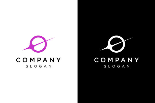 simple modern orbit logo design