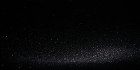 Abstract texture of rain drops on a black background resembling a dark night sky filled with stardust and galaxy light across the cosmic universe © MDNUR