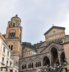 Fototapeta premium Italy. Amalfi. St. Andrew's Cathedral