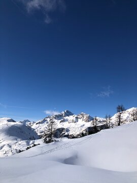 Mrezce, Julian alps, 1965m, winter hiking