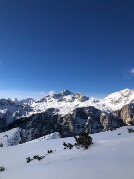 Mrezce, Julian alps, 1965m, winter hiking