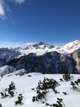 Mrezce, Julian alps, 1965m, winter hiking