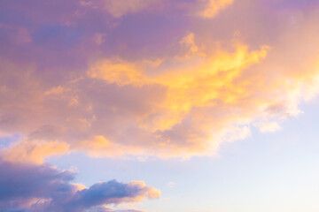 Fototapeta premium 朝焼けの空