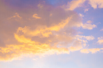 Fototapeta premium 朝焼けの空