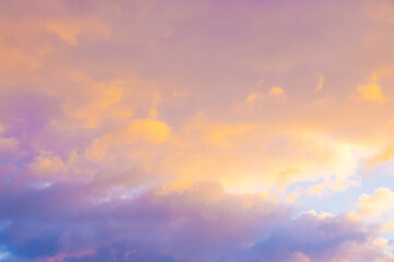 Obraz premium 朝焼けの空