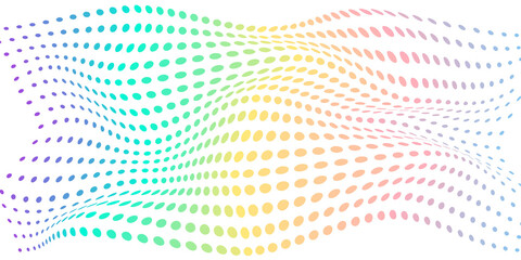 Abstract Gradient Background, Colorful Dots, Paint Splatter, Festive, Chaotic, Neon, Wave Effect, Transparent