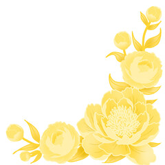 Gold flower 