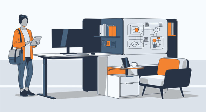 Cubicle Vector Images – Browse 207,881 Stock Photos, Vectors, and Video ...