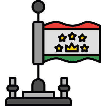 Tajikistan Icon