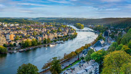 Panoramic Namur City View With
