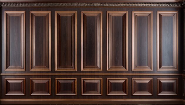 dark wood paneling classic interior design wall decor wood grain walnut paneling wainscoting